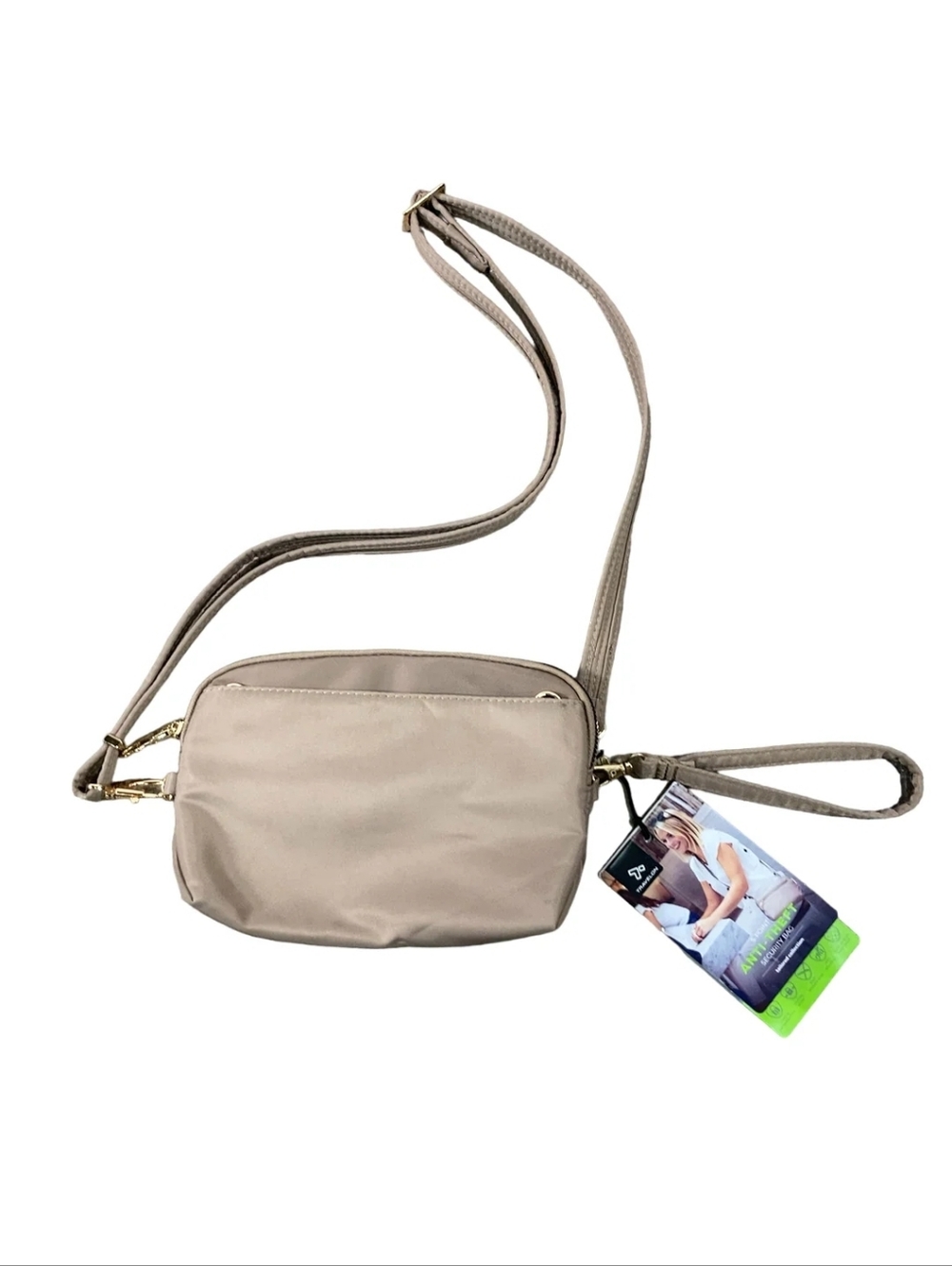Travelon Anti-Theft Classic Convertible Crossbody Sable - Picture 11 of 12